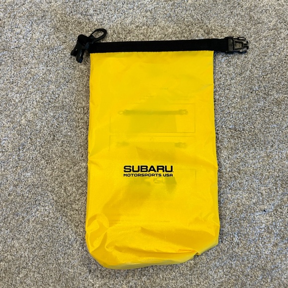 Subaru Yellow Dry Bag - Picture 1 of 3